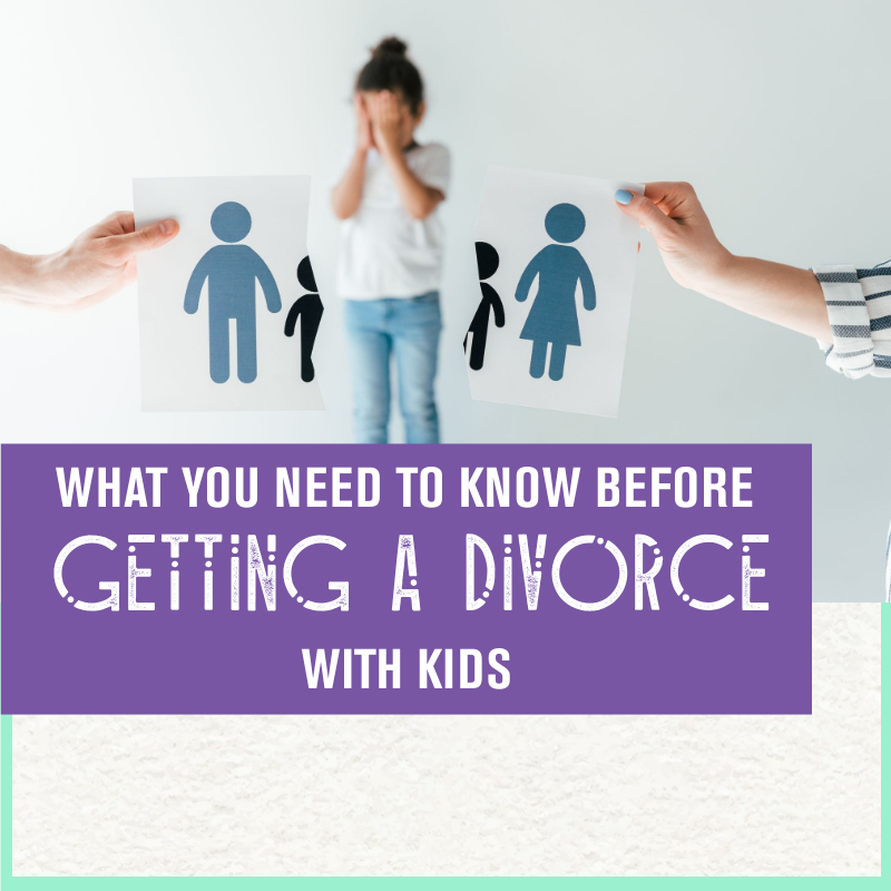 getting a divorce with children